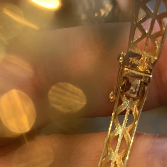 Double head panther bangle bracelet - Picture 11 of 11